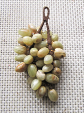 Große Weintrauben Rebe aus Onyx - Marmor - Filigran gearbeitet - Top