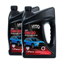 Ultra1Plus SAE 5W30 Synthetic Blend API SP ILSAC GF-6A (2 Gallon Pack - 8 QTS)