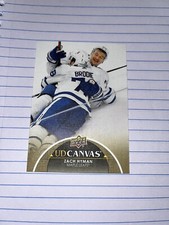 2021-22 UD Series 1 Canvas #C75 Zach Hyman - Toronto Maple Leafs