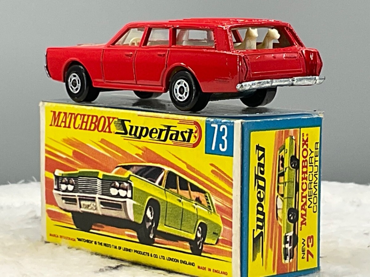 ミニカー MATCHBOX 1970 Superfast MERCURY COMMUTER MATCHBOX Superfast#73A MERCURY COMMUTER,MINT boxed all orig,N.O.S