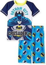 BATMAN Gotham City Crusader Hero Pajama Shorts Set