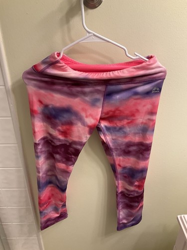 Rbx Tie-Dyed Leggings Pink Purple Stretch Women’s Size Small - Afbeelding 3 van 13