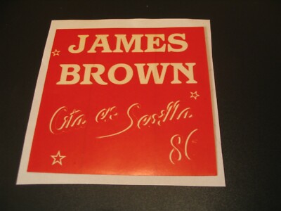 JAMES BROWN BACKSTAGE TOUR SEVILLA SPAIN 1986 COMPLETE