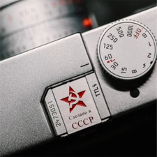 Soviet CCCP Theme Hot Shoe Cover Camera Alloy Cover For Nikon Fujifilm Pentax 