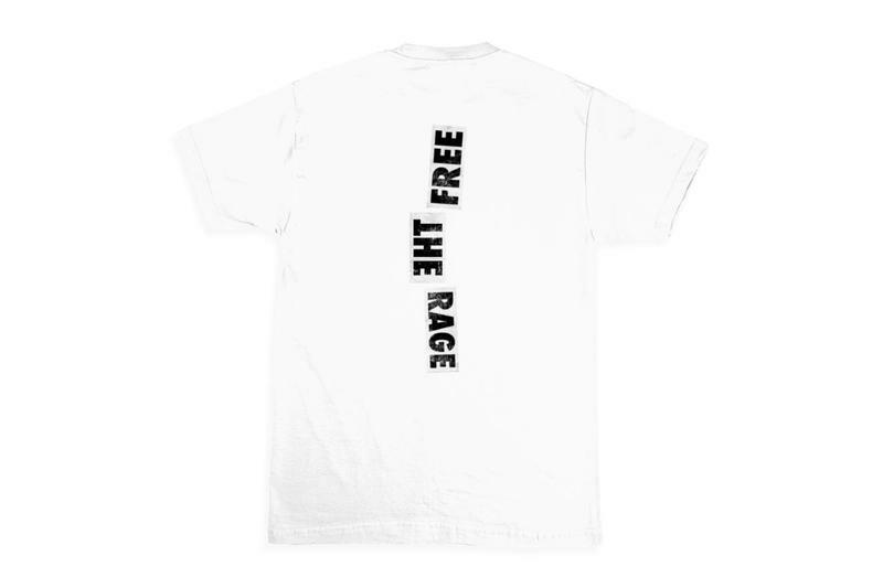 トラヴィススコット　free the rage tee  L 未開封 Travis Scott Free The Rage T shirt Mugshot Authentic NEW