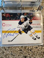 Evan Rodrigues Signed Autographed Buffalo Sabres 8X10 Photo