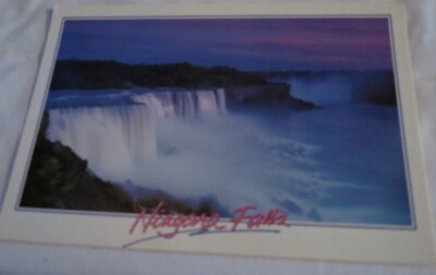 Niagara Falls New York American Falls Modern Postcard Obtained in 1998