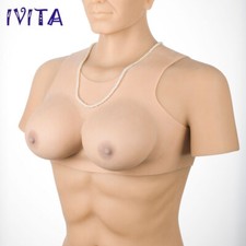 FF Cup Vest Full Silicone Breast Forms Transgender False Boobs Crossdresser
