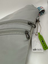 Sakroots Otg Sling Backpack Light Grey Repreve
