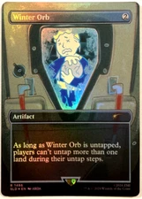 MTG Winter Orb *RAINBOW FOIL* Secret Lair x Fallout Vault Boy 1486 NM