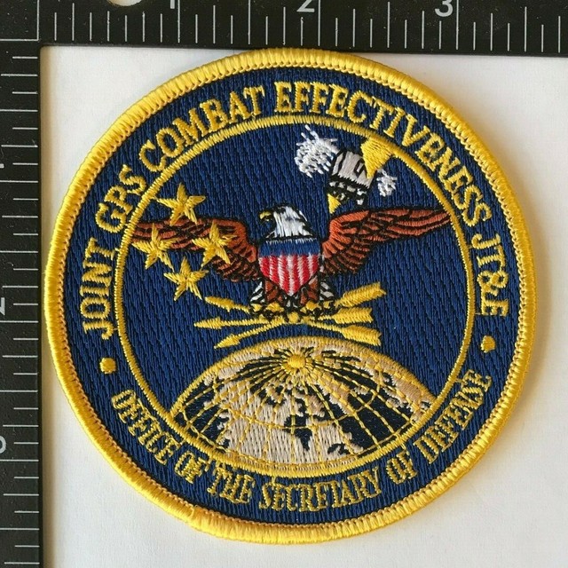 US AIR FORCE JOINT GPS COMBAT EFFECTIVENESS JT&E PATCH (AFI2PS) USAF
