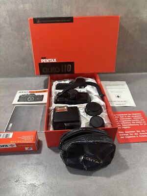 Asahi Pentax auto 110 OVP Boxed! Getestet / Repariert! Top!