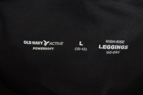 Old Navy Girls Large High-Waisted PowerSoft 7/8-Length Side-Pocket Leggings NWT - Picture 2 of 6