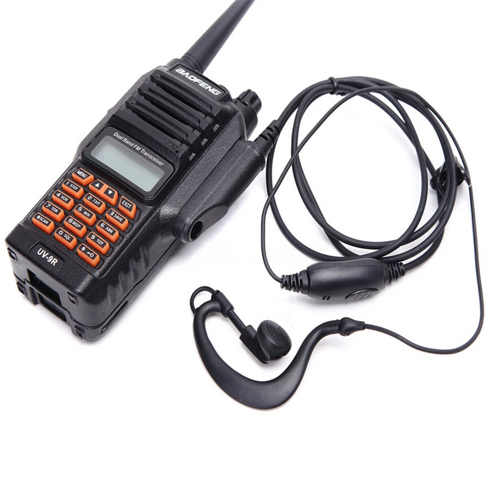 Walkie Talkie Accessories Earphone for Baofeng UV 9R Plus BF-9700 BF-A58 UV-XR - Image 2 of 4