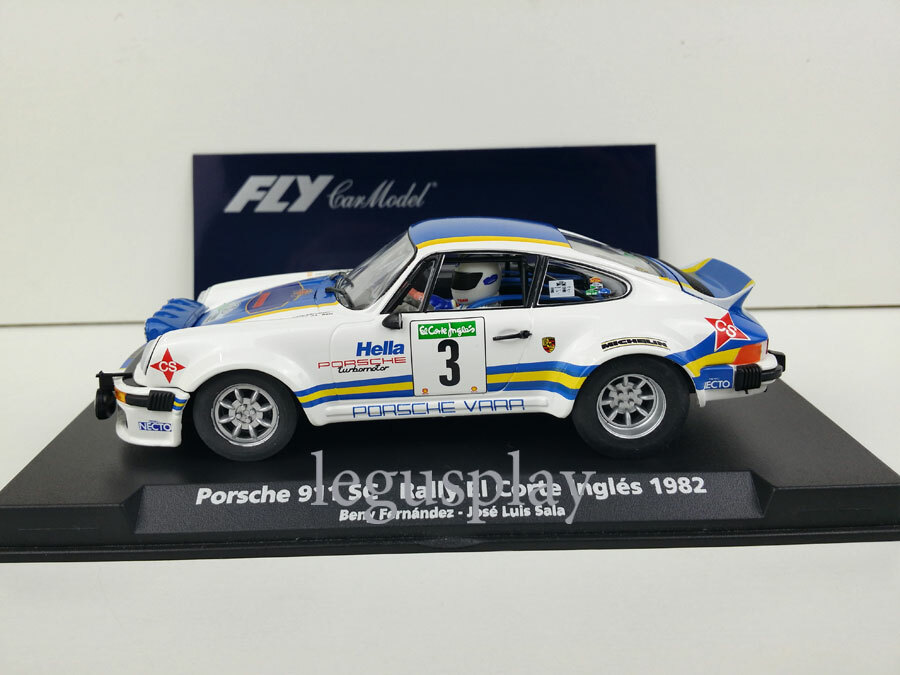 Slot Car Scalextric Fly Ref. 88153 / A-963 Porsche 911 SC #3 1982 B.Fernandez eB
