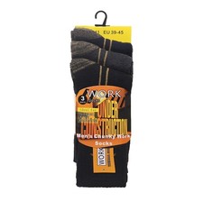 Mens 6/12 Pairs Heavy Duty Stripy Work Socks Under Construction Socks UK 6-11