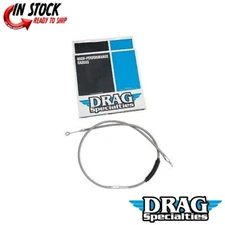 Drag Specialties 0652-1473 High-Efficiency Braided Stainless Steel Clutch Cable
