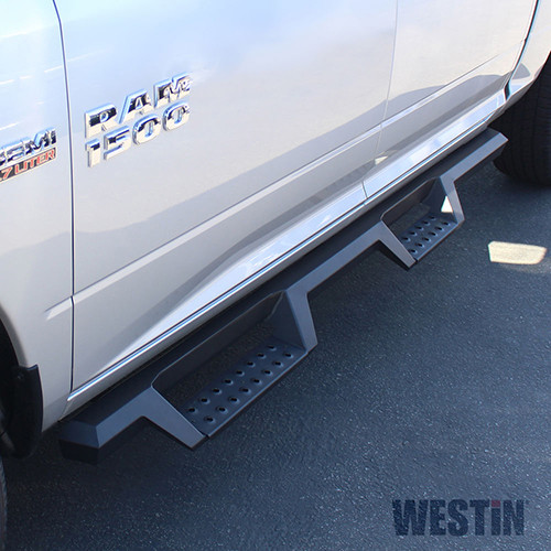 0719 Chevy Silverado 2500HD 3500HD Crew Cab Westin HDX Drop Nerf Bars