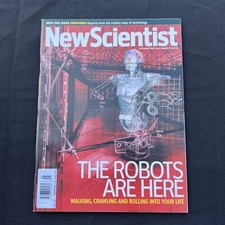 NEW SCIENTIST MAGAZINE 2001 FEBRUARY THE ROBOTS ARE HERE