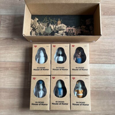 AMOS TOY JAMES JARVIS SILAS 6点セット販売 AMOS TOY IN CROWD Ages Of Metal Set of 6 Vinyl Toy Figure