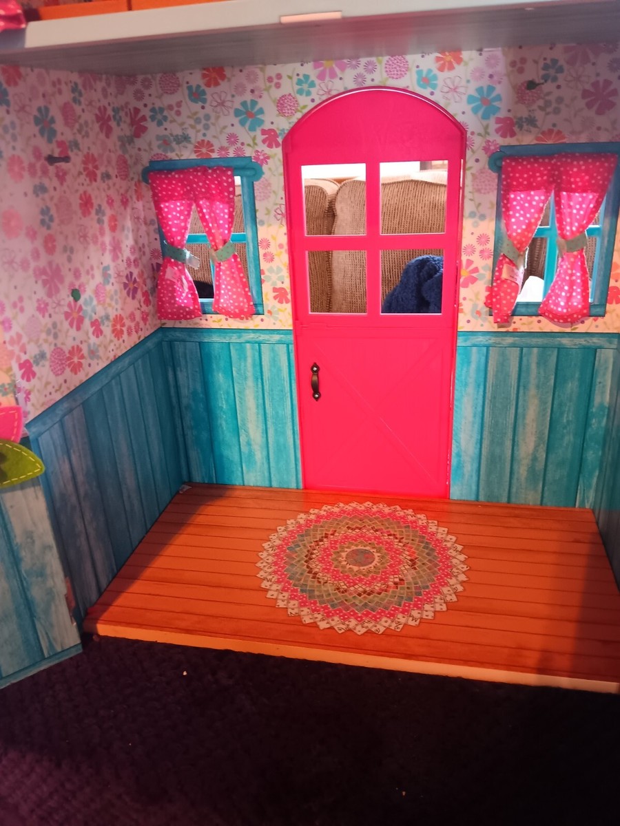 American Girl Doll House Playhouse Wellie Wishers House | eBay