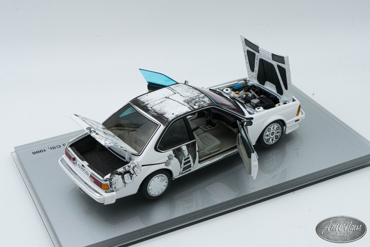BMW M 635 CSi 1/18 ミニカー 1/18 AUTOart BMW M 635 CSi (E24) White Diecast Car Model
