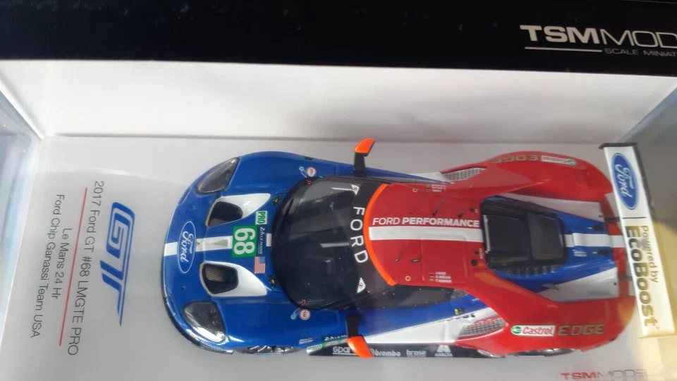 TSM Model Ford GT, #68, 24h Le Mans 2017, LMGTE, 1/43, Chip Ganassi, NEU + OVP - Bild 4 von 4
