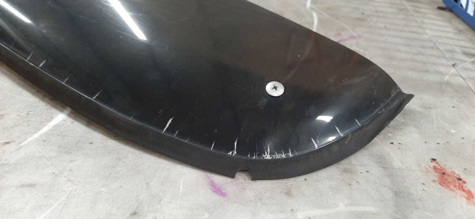 0108 Infiniti Sunroof Visor FX35 FX45 Wind Deflector Stress Marks