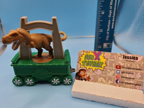 McDonalds Happy Meal Toy Holiday Express Jurassic World 2017 vagón de tren #7 - Imagen 3 de 3