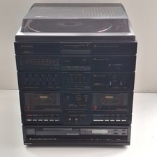 MATSUI Vintage Retro Hi Fi Music System MIDI 65 - Radio, Turntable, Cassette