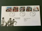 Great Britain 1995 #1629-1633 Rugby League - FDC