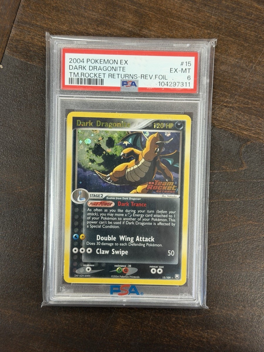 Buy Dark Dragonite 15/109 Team Rocket Returns Reverse Holo online | eBay