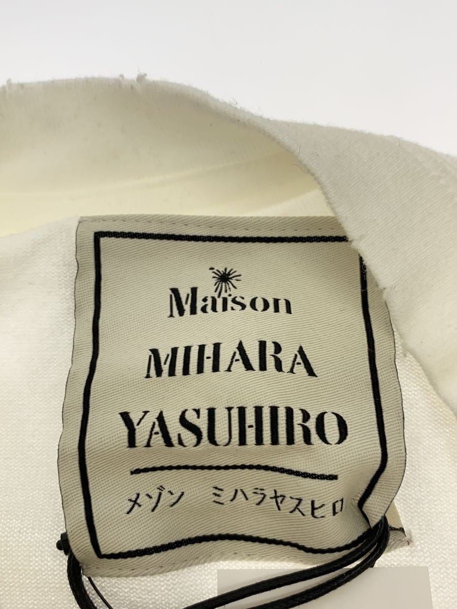 MIHARA YASUHIRO T-SHIRT 44 COTTON White J14TS752-0 Used | eBay