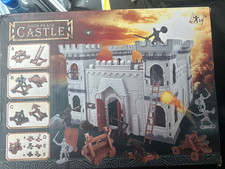 Good Peace Castle Medieval Playset Fortress Knights Catapults Toy Set