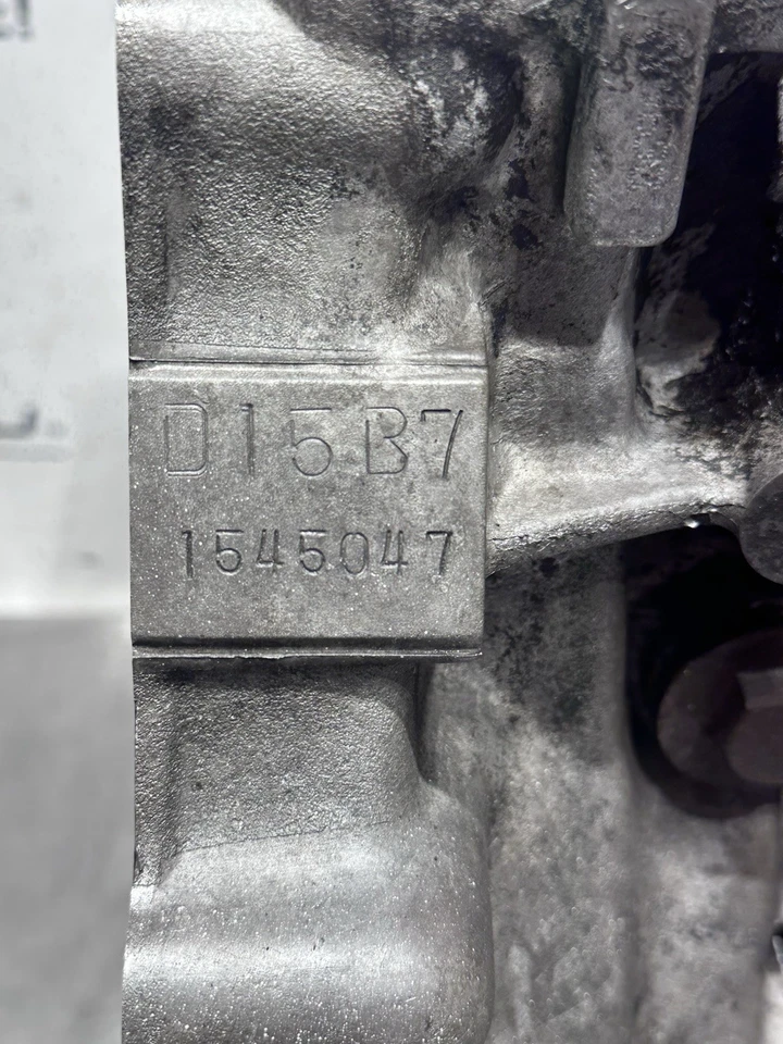 Bloque de cilindros del motor Civic D15B7 1992-1995 faja a juego OEM Foto 2 de 4