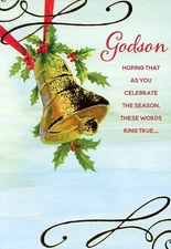 Godson, Hoping That As You Celebrate... - Christmas Greeting Card - 86521