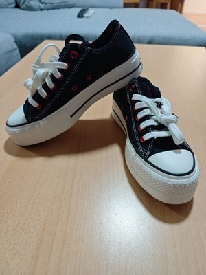 Converse Chucks Lift Ox Herz Edition Gr 36.5 NEU OVP A19059C