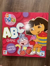 Dora the Explorer - ABC Game - Nick Jr. Milton Bradley 2006 Alphabet Colors Cl