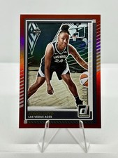 2025 Panini Donruss WNBA Jewell Loyd #23 Holo Red Parallel Las Vegas Aces /299