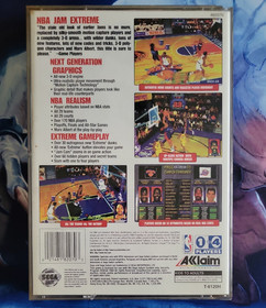 NBA Jam Extreme Sega Saturn Disk & Case Art Tested