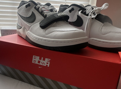 Nike Air Alpha Force 88 SP Billie Eilish DZ6763-102 White Black Leather Men's