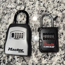 Master Lock Key Box  Vault Locks Key Safe w/ Changeable Combination Lock qty 2