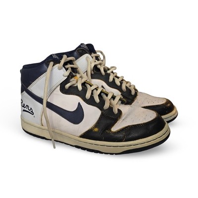 Nike Dunk High 2008 Black Fives ''New York Rens'' - Style 309432-741 - Size 9.5