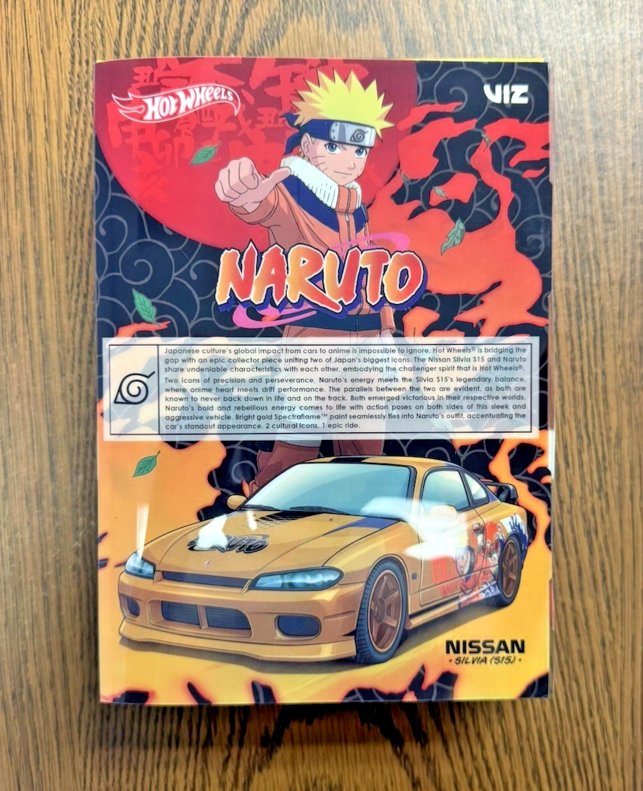 Hot Wheels x Naruto Nissan Silvia S15 Collectors Creations Anime