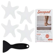 Secopad Anti Slip Shower Stickers, 24 PCS Safety Bathtub Stickers Adhesive De...