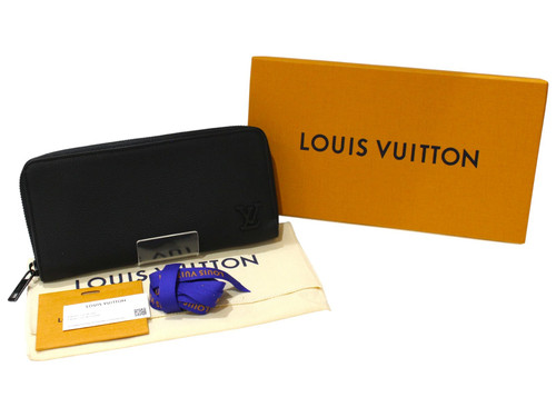 LOUIS VUITTON Box and dust bag   Zippy Wallet Horizontal M80334 Aerogram Leather