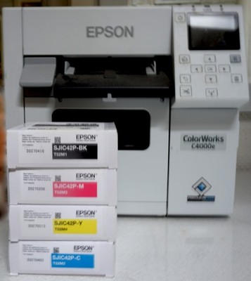 Etikettendrucker Epson ColorWorks C4000e - Inkjet Farbetikettendrucker