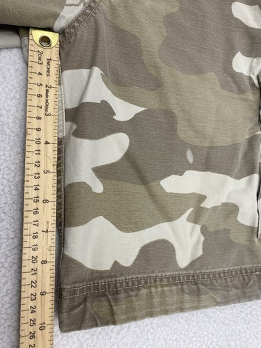 urban pipeline cargo camo shorts 38 mens Light Brown Cotton - Picture 7 of 11