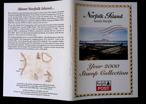 Norfolk Island Stamp Collection 2000 (pre owned) - 第 2/11 張圖片