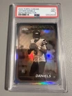 2024 Topps Chrome - Jayden Daniels COMMANDERS Rookie Sepia Refractor #201  PSA 9